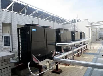 Custodie per pompe di calore a fonte d'aria